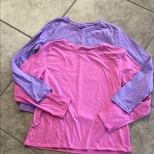 Wonder Nation Lavender Long Sleeve Top